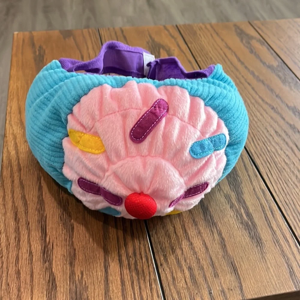 Halloween dog costume ice cream sundae